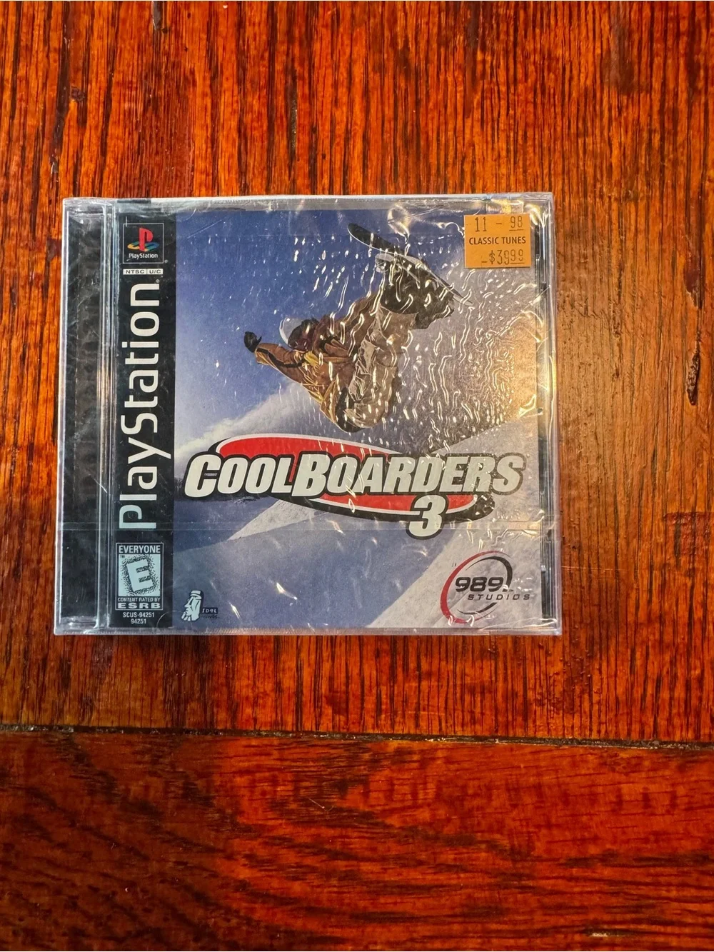 PlayStation 1 video game 'Cool Boarders 3' by 989 Studios SEALED